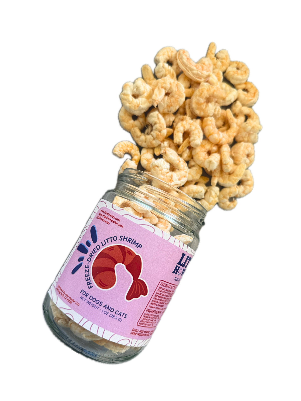 Litto Howler | Freeze-Dried Litto Shrimp (1 oz)