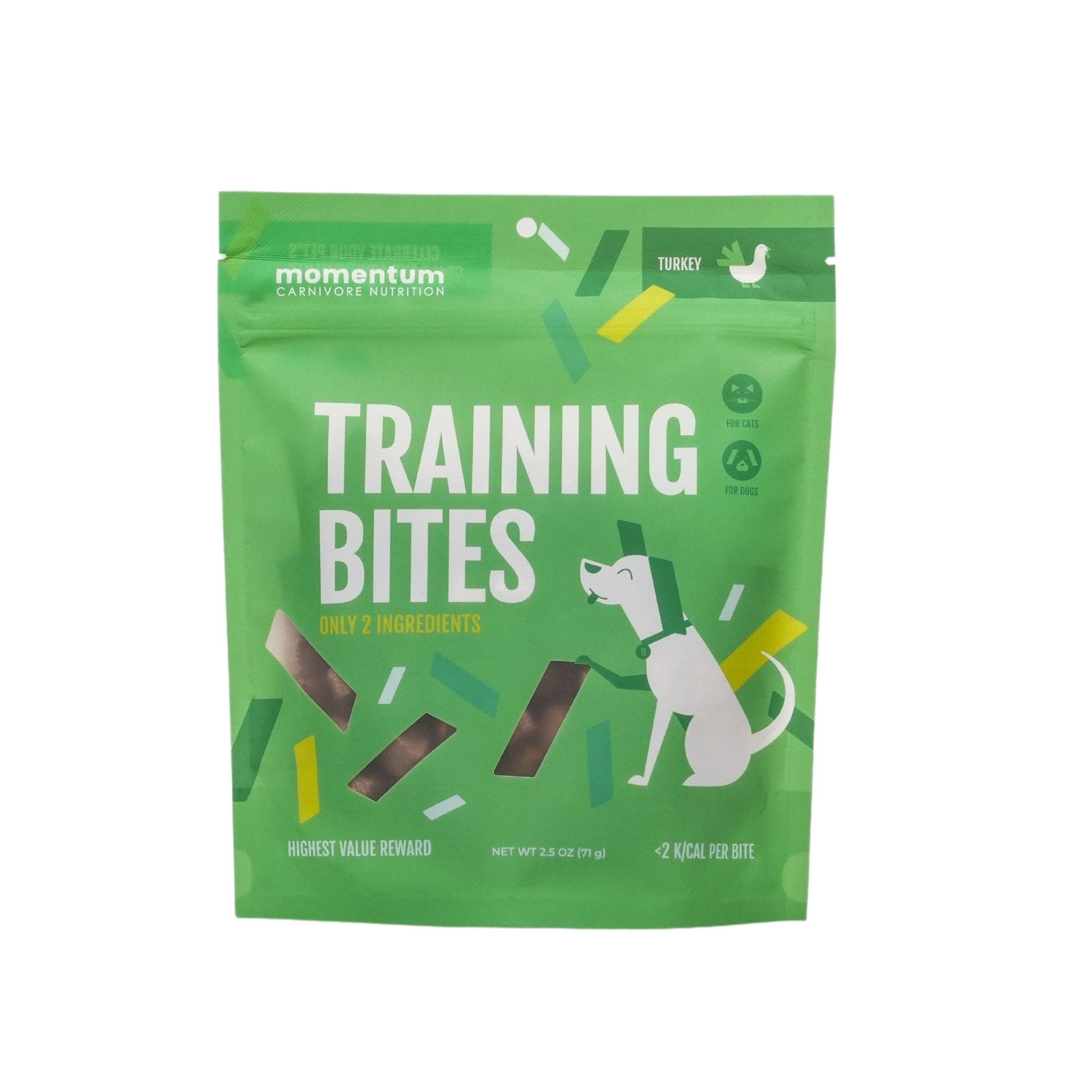Momentum Carnivore Nutrition - Turkey Training Bites (2.5oz)