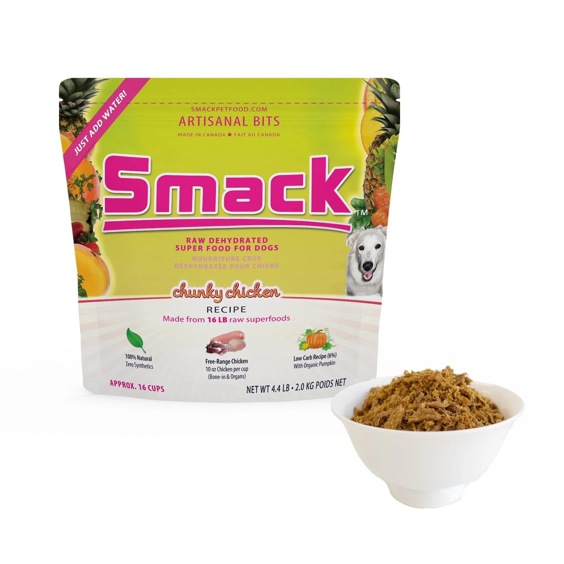 SMACK- Raw Dehydrated Pet Food Artisanal Bits