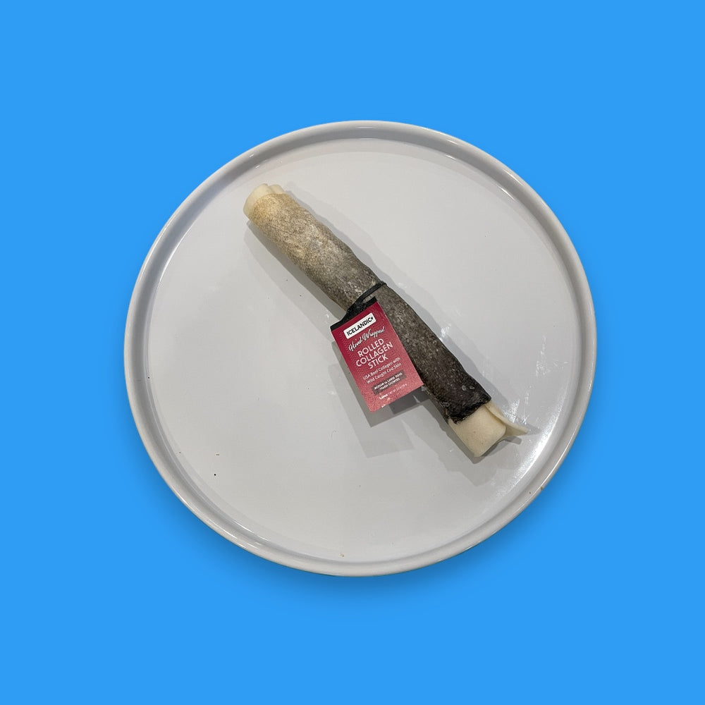 
                      
                        Beef Rolled Icelandic Collagen Stick "Chew Bar"
                      
                    