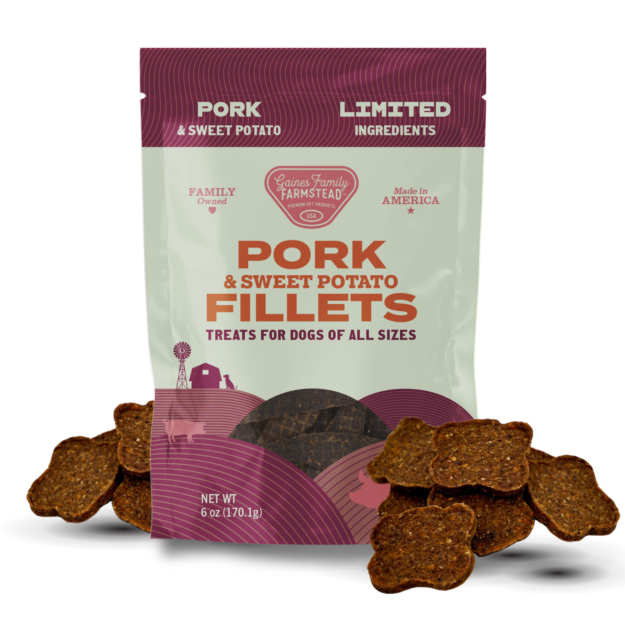 Gaines Family Farmstead - Pork & Sweet Potato Fillets (6oz)