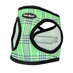 
            
                Load image into Gallery viewer, Bark Appeal Inc. - Plaid Mesh Step in Harness: Tan Plaid / Small
            
        