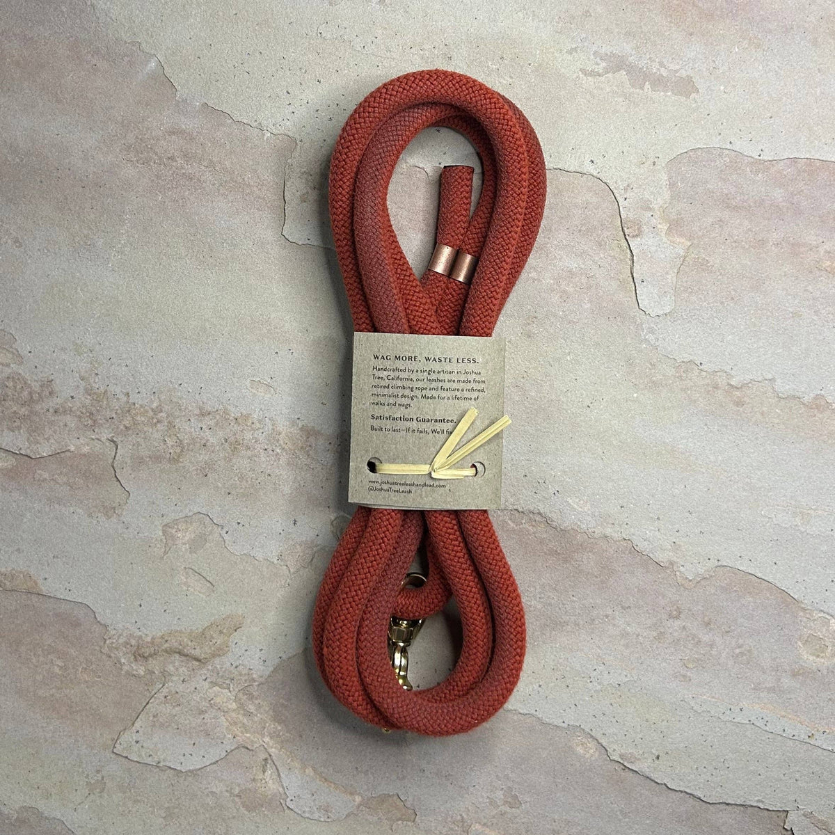 Joshua Tree Leash & Lead - Red Becky