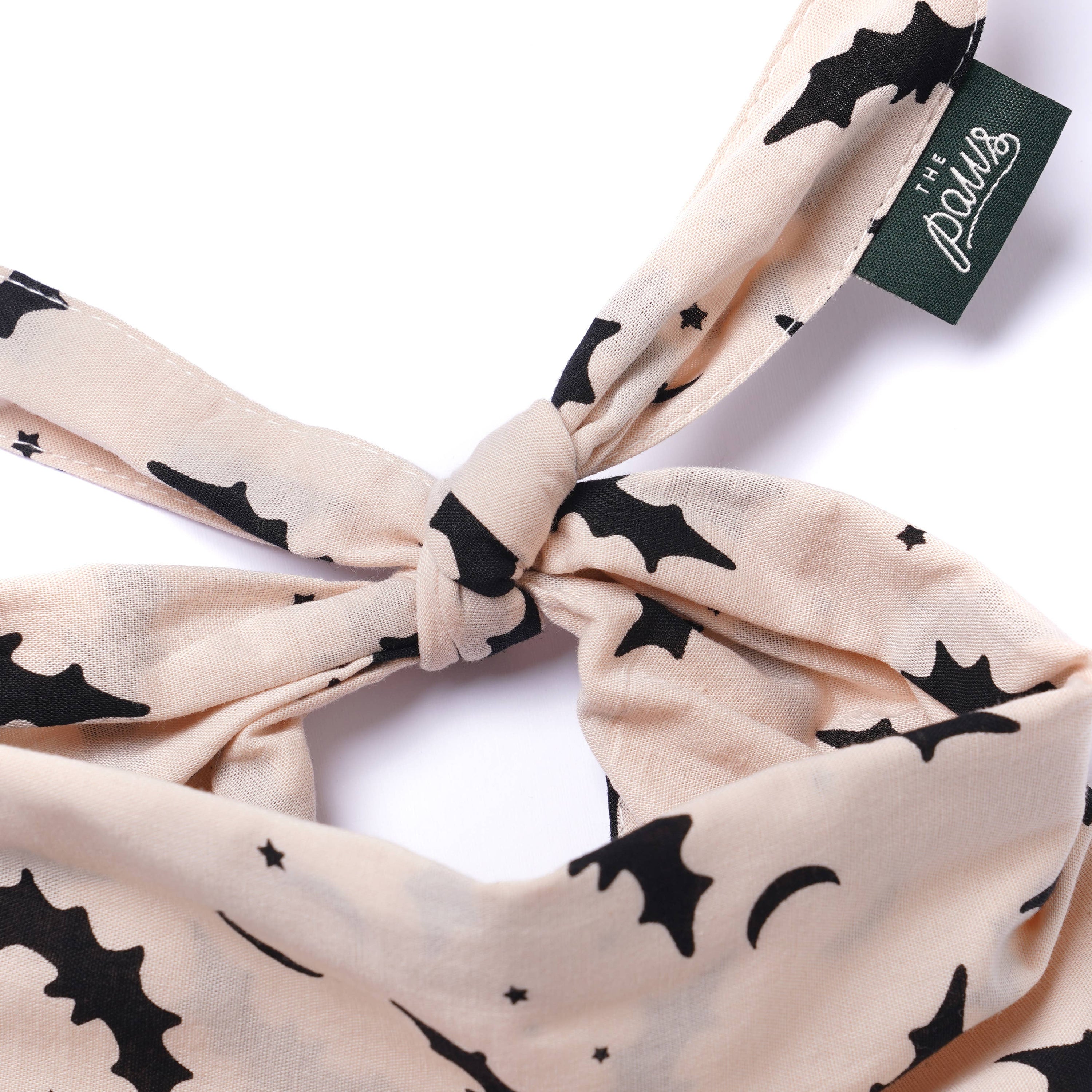 The Paws - Twilight Halloween Dog Bandana: XS