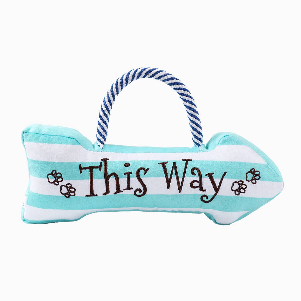 Hugsmart Products Inc- Beach Daze Beach Sign Dog Rope Toy