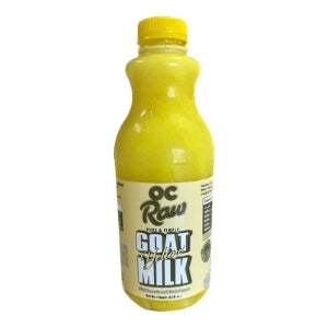 OC Raw- Yellow Goat Milk (1 Quart)