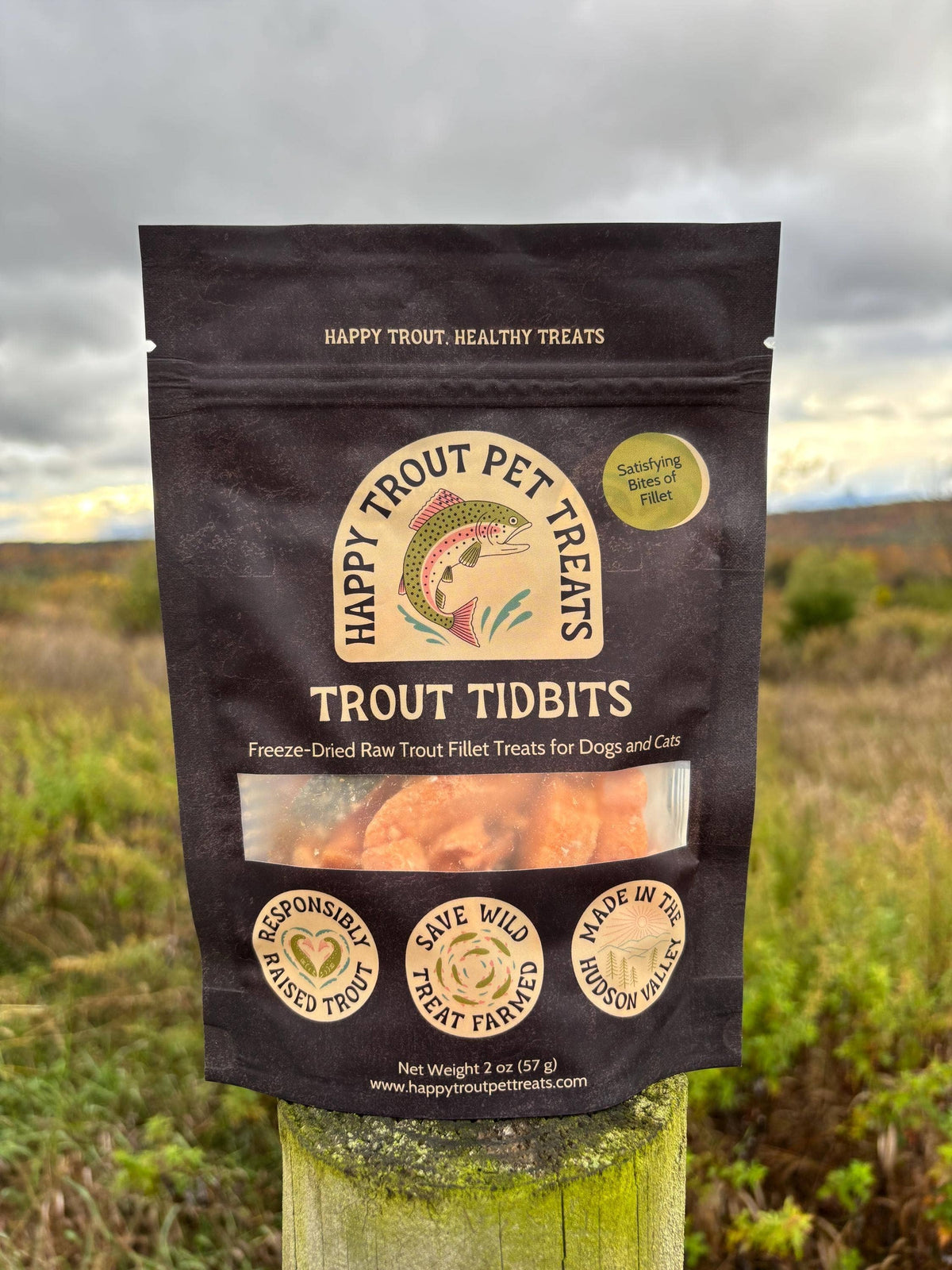 Happy Trout Pet Treats - Trout Tidbits