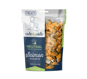 Side By Side - Freeze Dried Treats - Neutral Wild Caught Salmon Nuggets