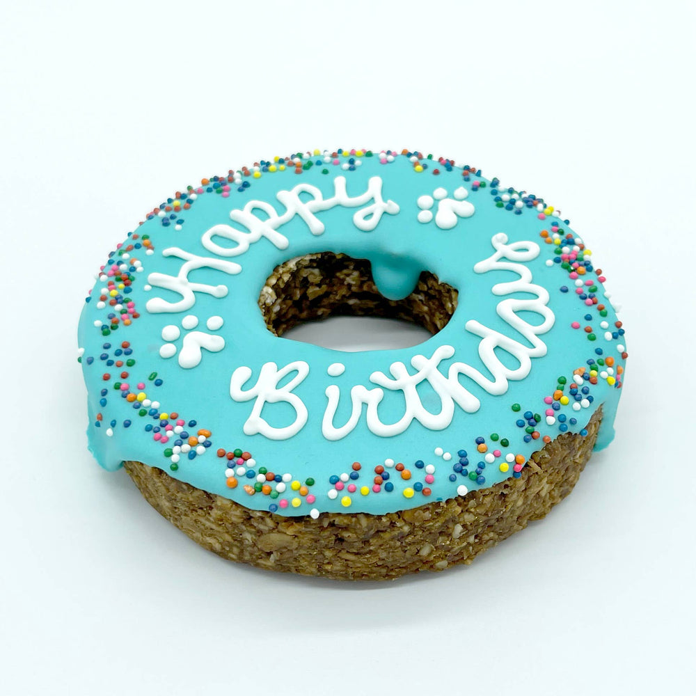 Furry Belly Bake Shop - Donut Birthday Chewy Oat Cake: Orange