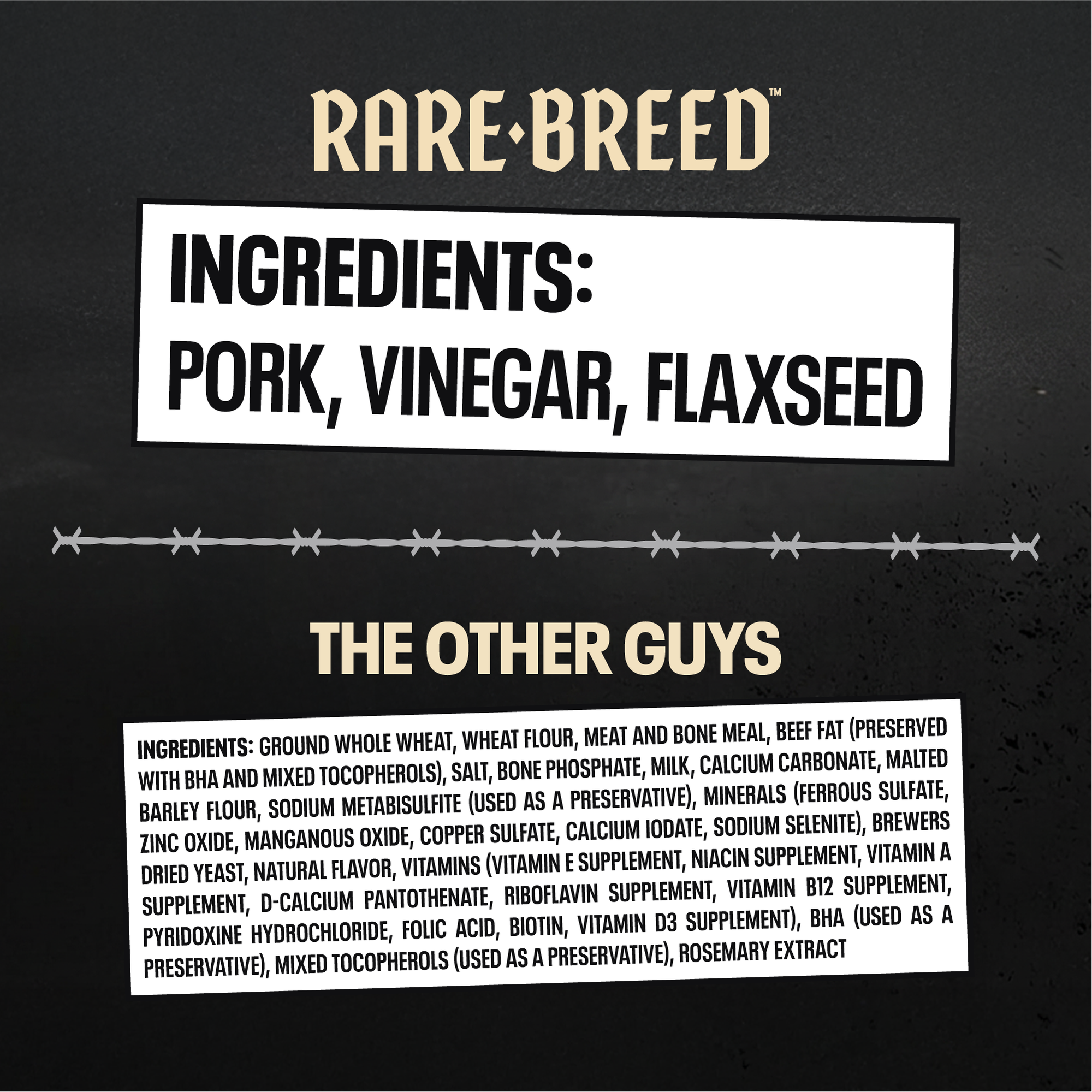 Rare Breed - 4.5oz Pork Tender Meat Cuts