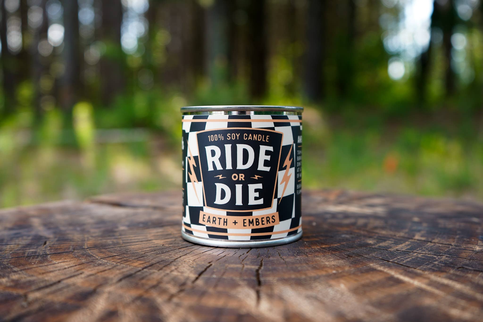 Ambush Candle Co. - Ride Or Die | Earth & Embers 8oz Soy Candle