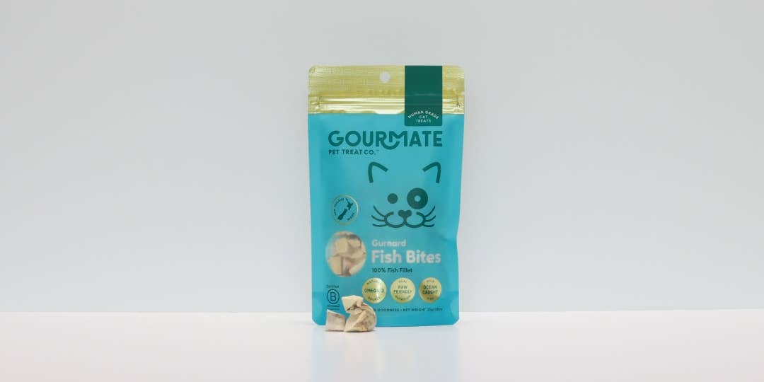 Gourmate Pet Treat Co. - Gourmate Gurnard Fish Bites | Freeze Dried Cat Treats