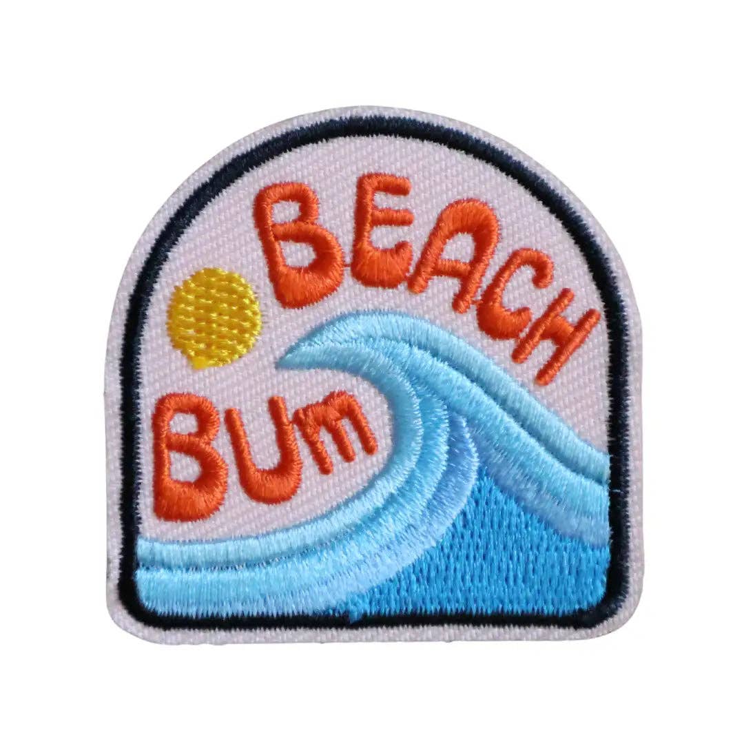 Besties Pets - Beach Bum  | Iron-On Patch for Pets: Yes