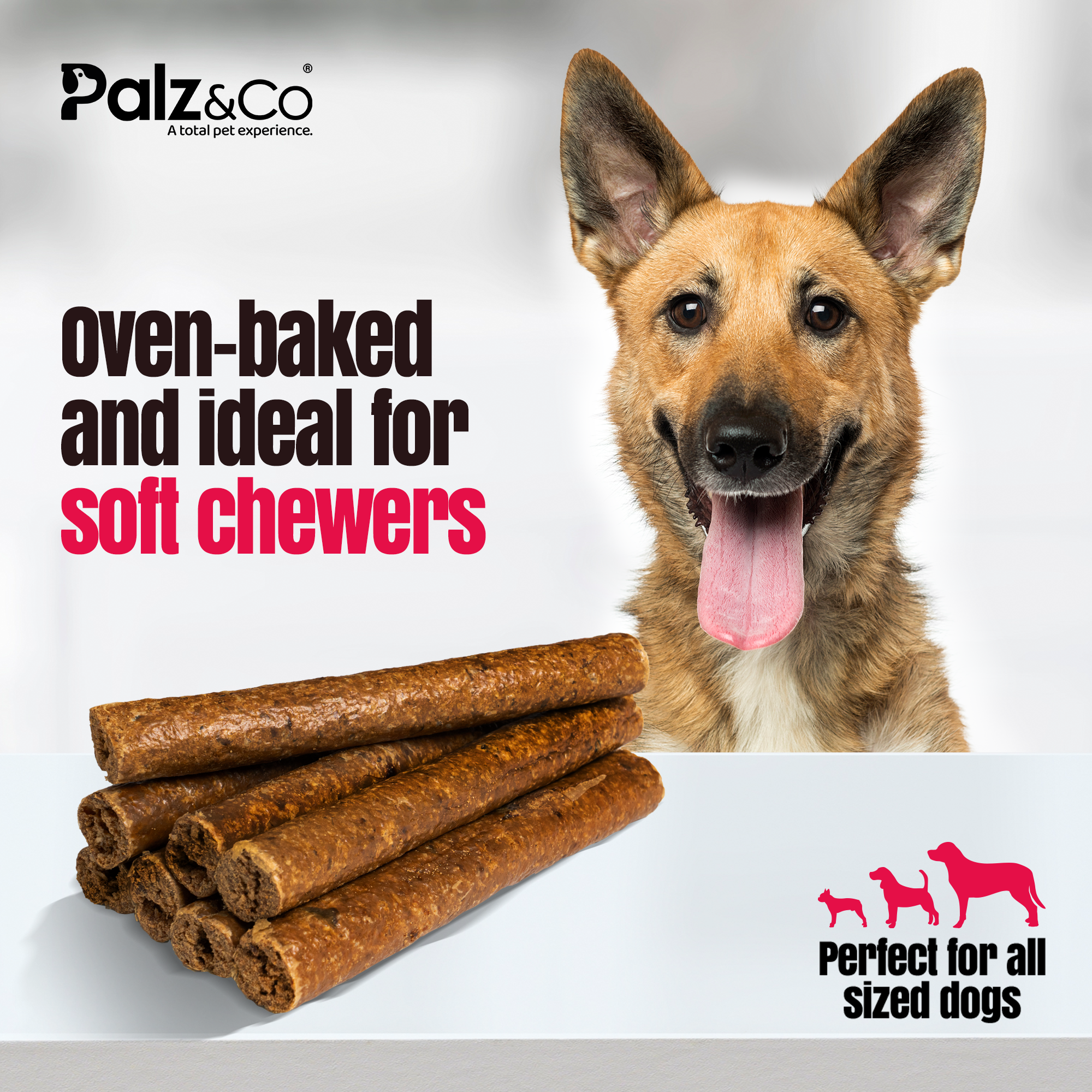 Palz&Co - Birddog Duck Sausage: 8 Pack