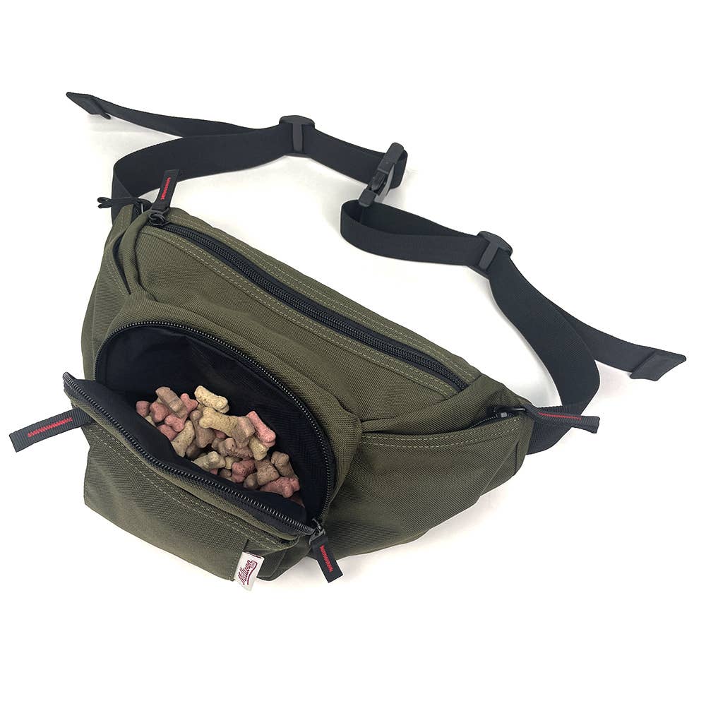 Milltown Brand - Dog Walk Fanny Pack: Black