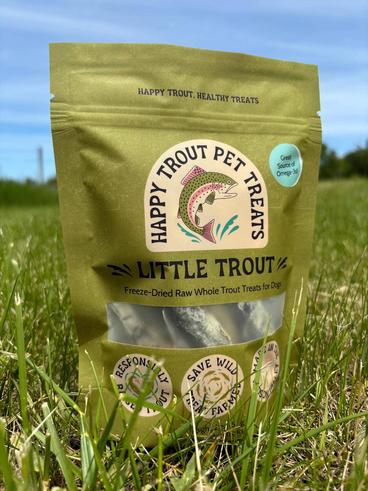 Happy Trout Pet Treats - Little Trout
