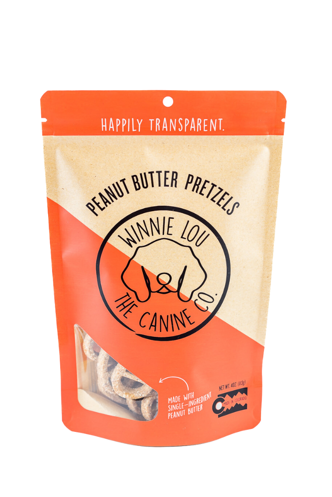 Winnie Lou- Peanut Butter Pretzels (4oz)