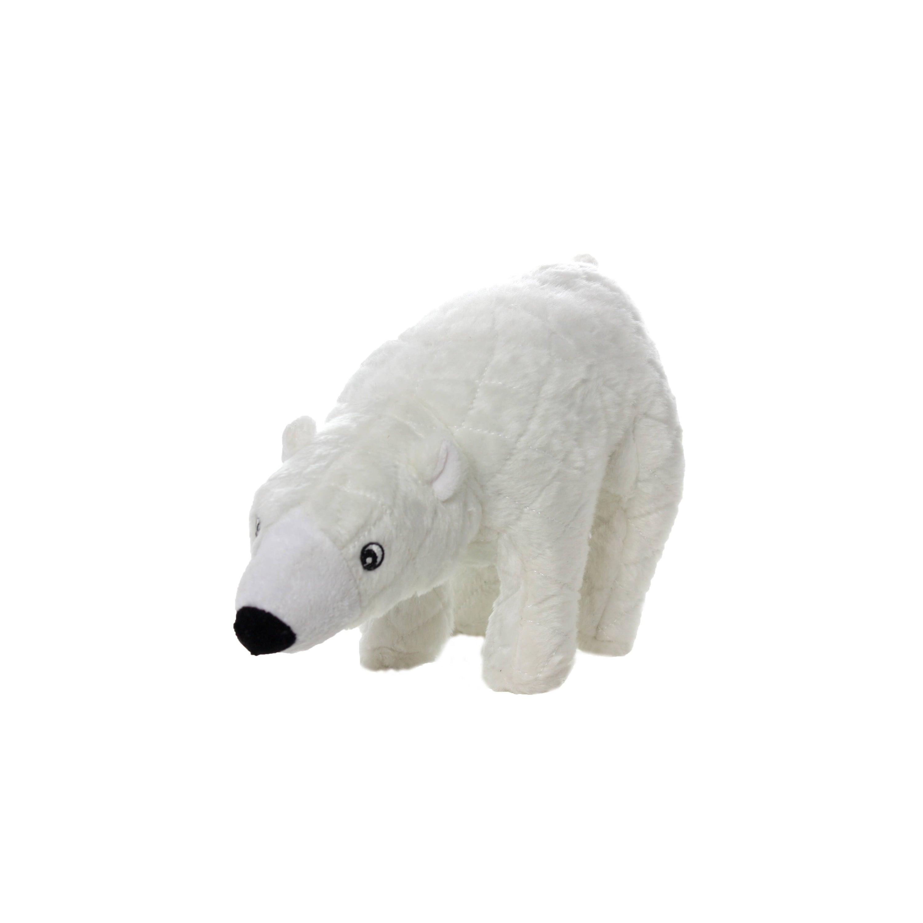 Tuffy Dog Toys - VIP Products - Mighty Arctic Polar Bear, Plush, Squeaky Dog Toy