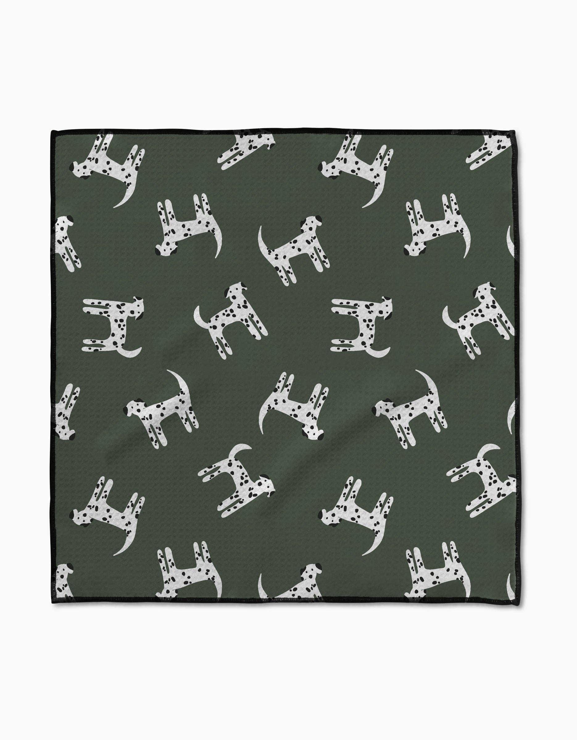 Geometry - Dalmation Dogs Paw Towel