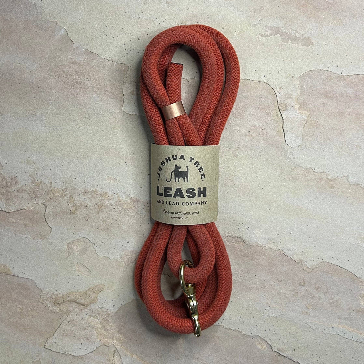 Joshua Tree Leash & Lead - Red Becky
