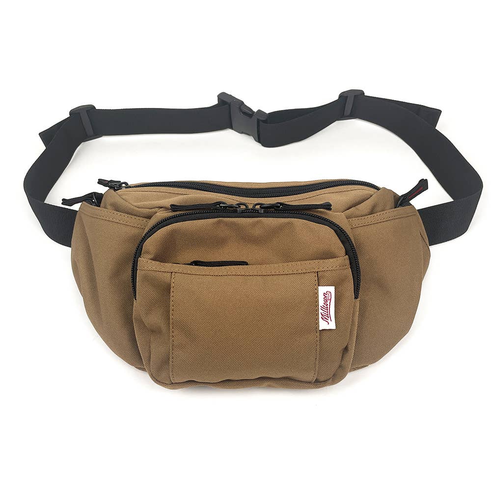 Milltown Brand - Dog Walk Fanny Pack: Black