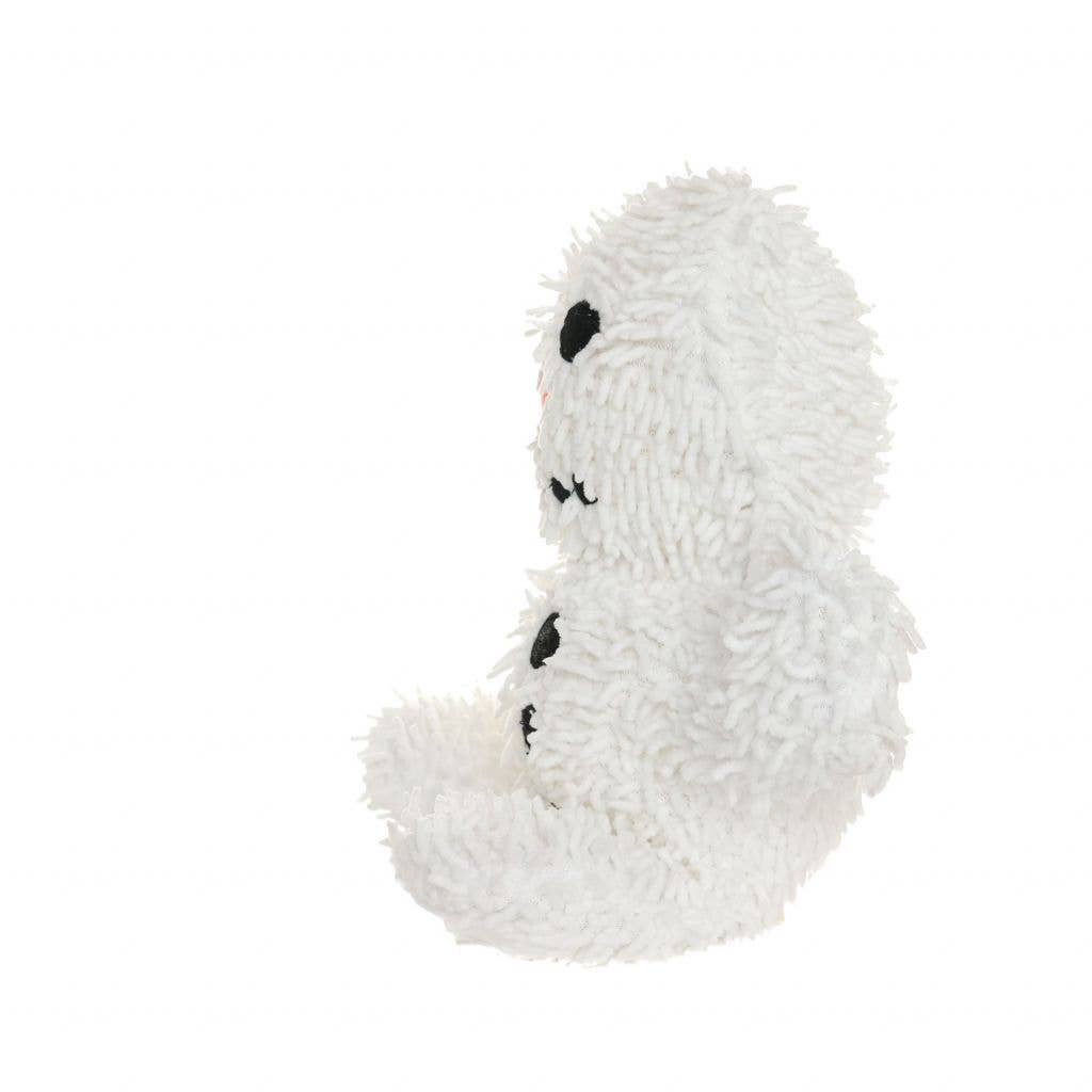Tuffy Dog Toys - VIP Products - Mighty Microfiber Ball Snowman, Holiday Squeaky Dog Toy