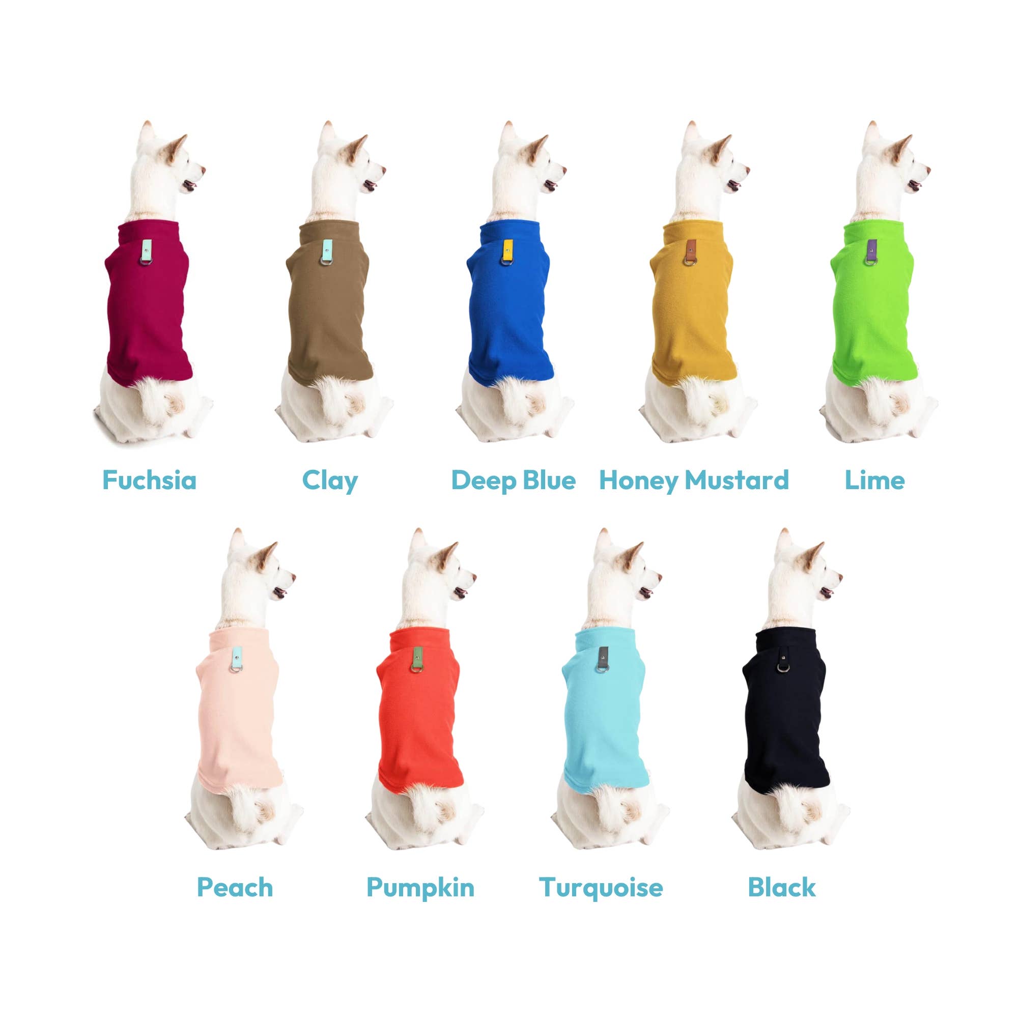 Gooby - #72106 Fleece Vest: Pumpkin / Small