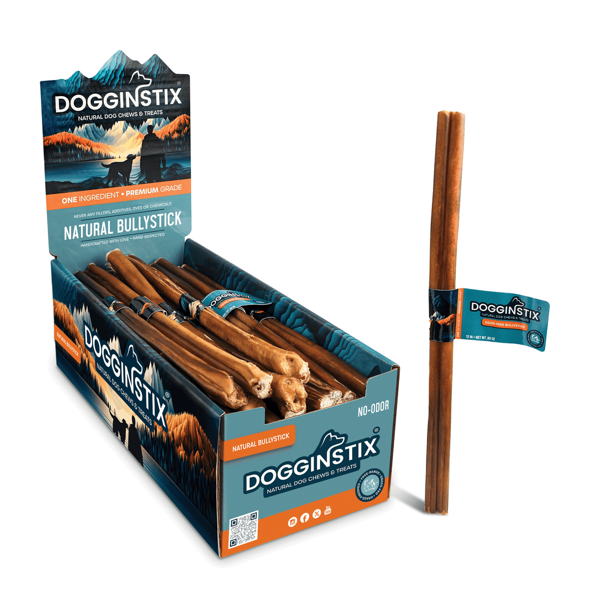 Dogginstix | Standard Bully Sticks (12")