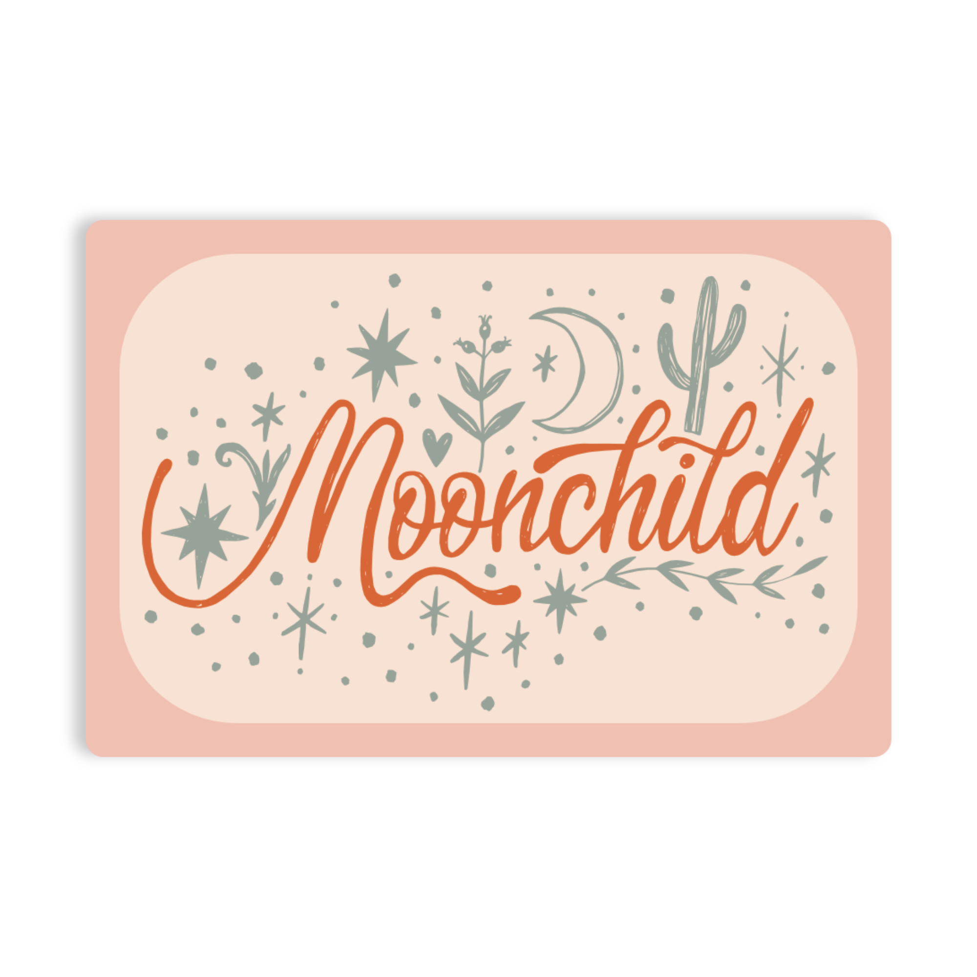 Juju and Moxie - Ethereal Moon Child Magical High Quality Vinyl Sticker