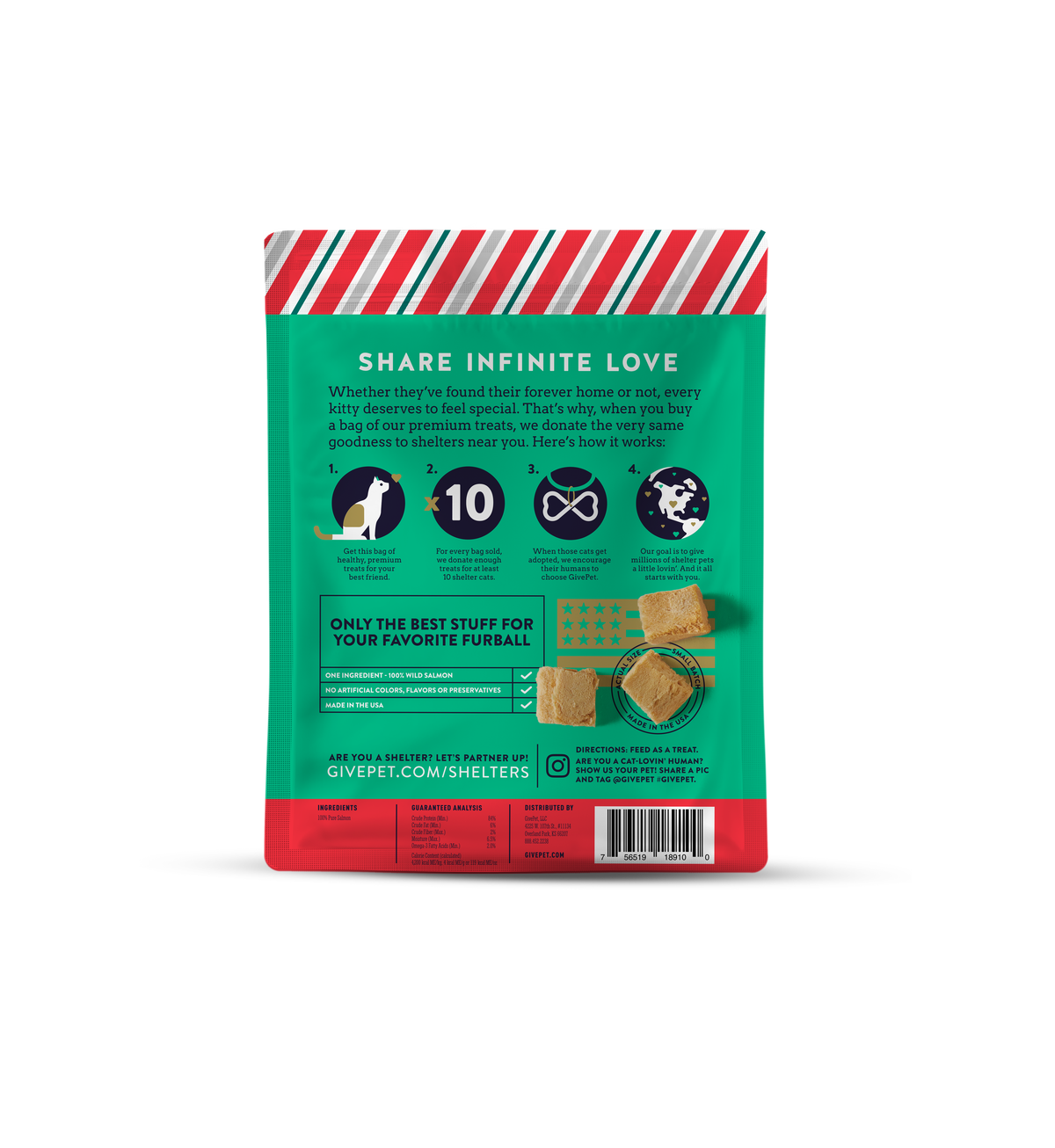 GivePet | GivePet Naughty or Mice Freeze Dried Holiday Cat Treats