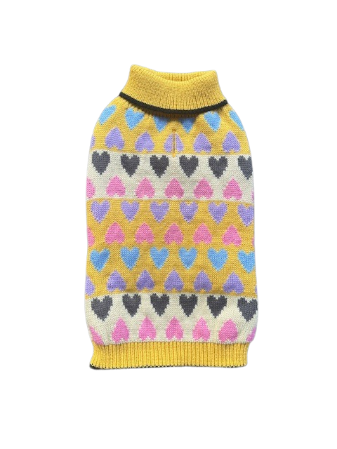 Finnegan’s Standard Goods - Butter Valentine Sweater: XXlarge
