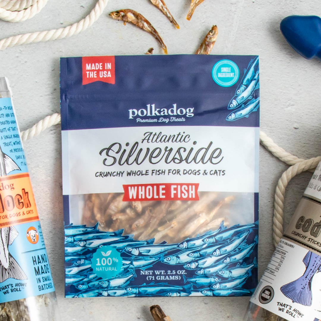 Polkadog - Silverside - 2.5oz - Dog & Cat Treats