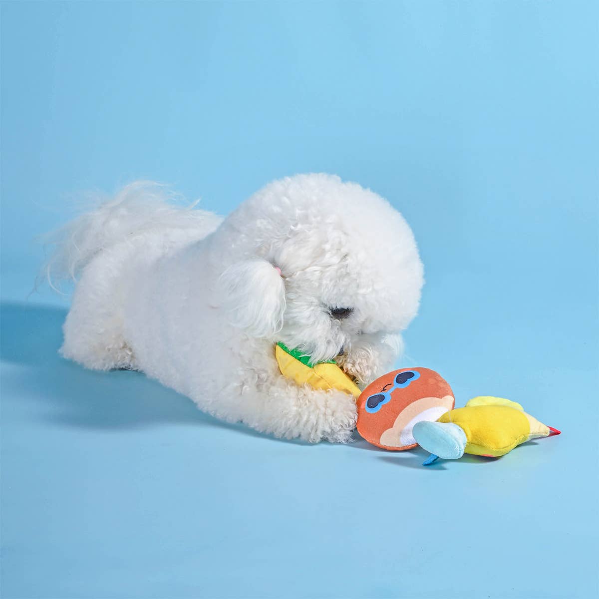 Hugsmart Products Inc - Food Party Pina Cola Dog Plush Toy