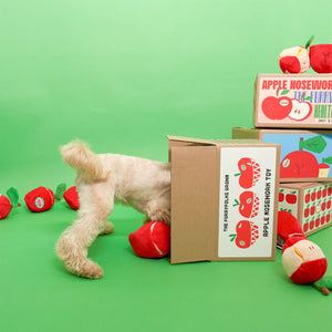 the furryfolks - Apple Nosework Toy