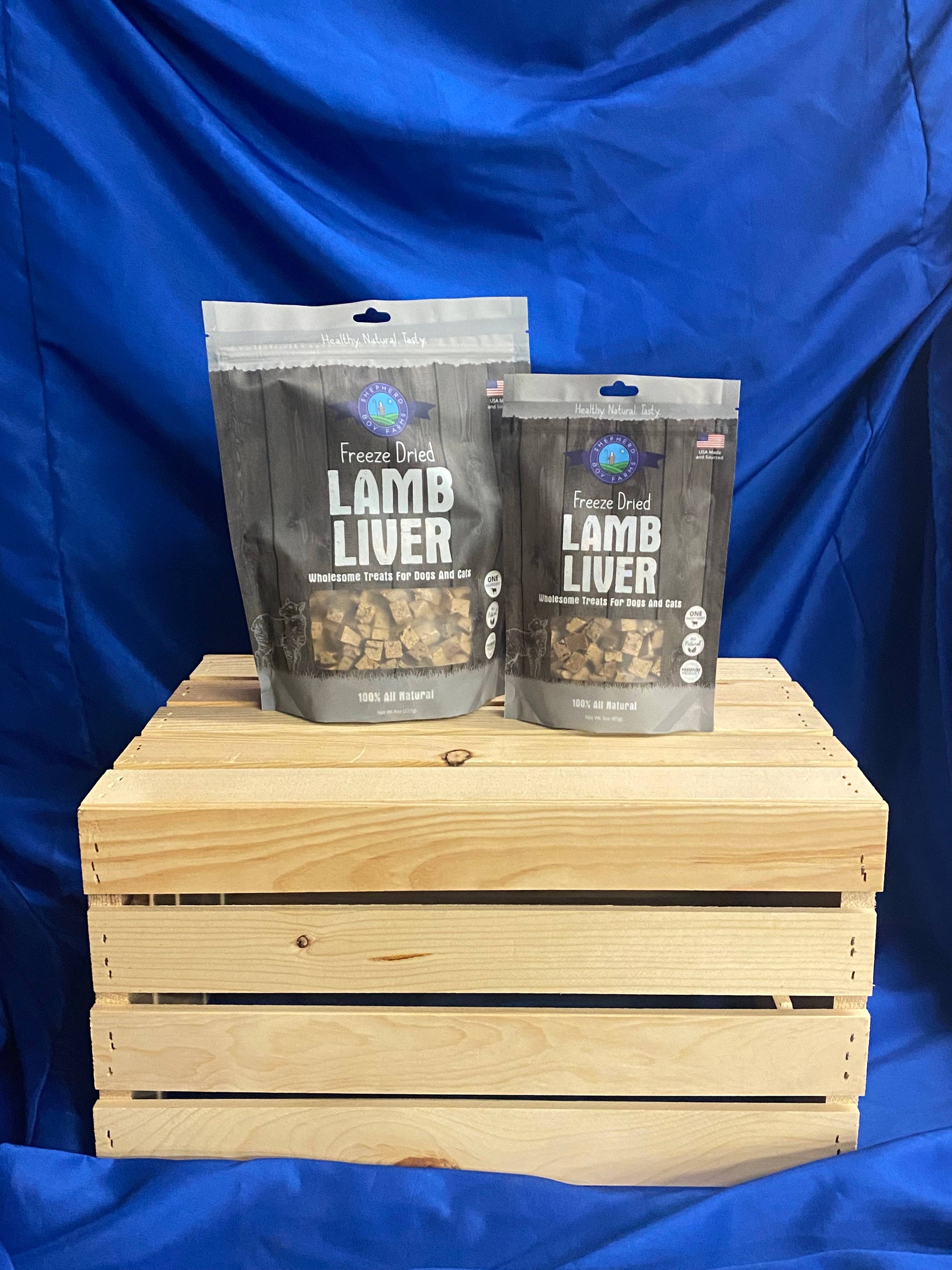 Shepherd Boy Farms - Freeze Dried Lamb Liver Treats: 3oz