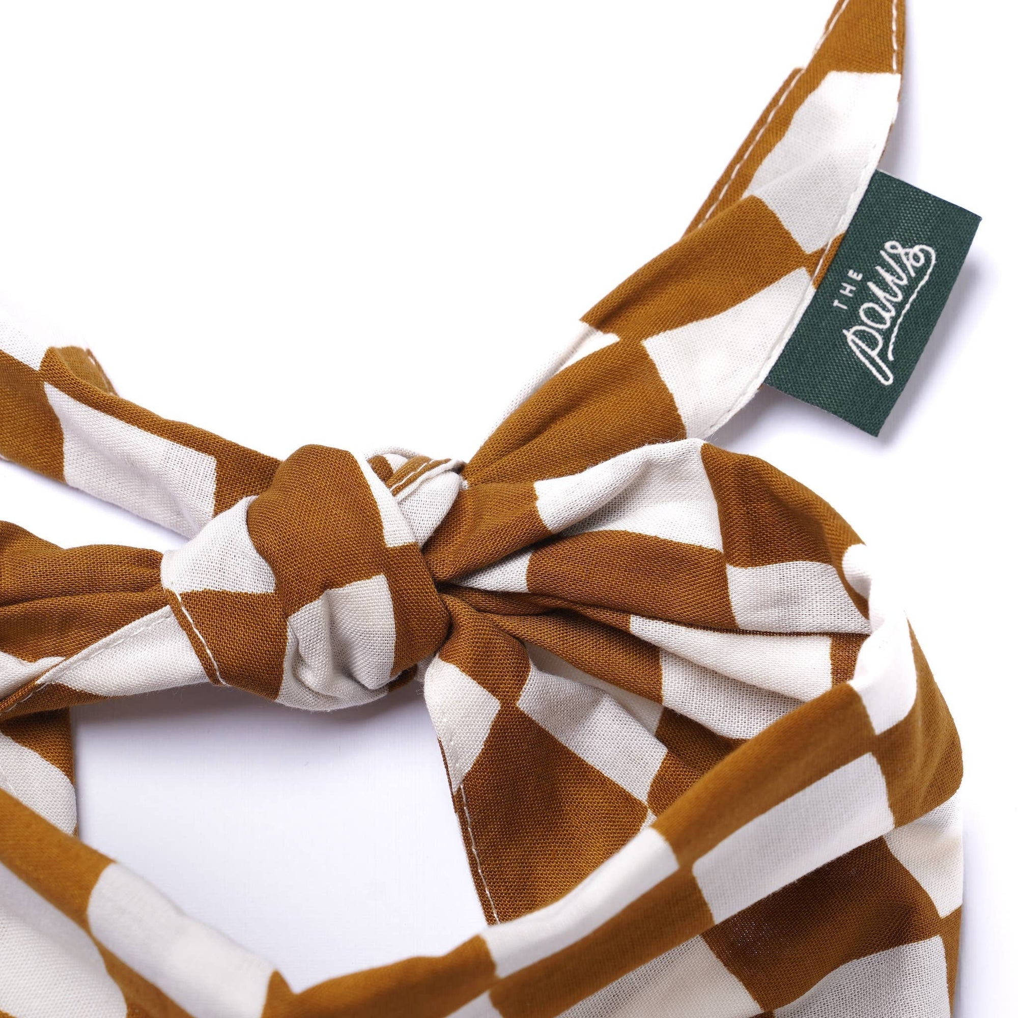 The Paws - Cocoa Dog Bandana: XS