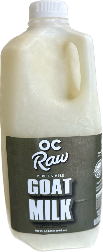 OC Raw Frozen Goat Milk 1/2 Gallon