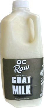 OC Raw Frozen Goat Milk 1/2 Gallon