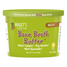 Nugget's Healthy Eats- Bone Broth Butter (12oz)