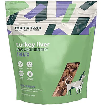 Momentum Carnivore Turkey Liver 3.5 oz