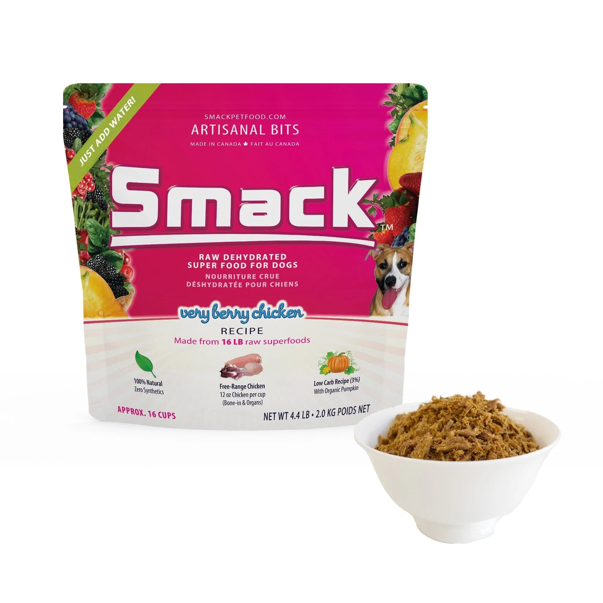SMACK- Raw Dehydrated Pet Food Artisanal Bits