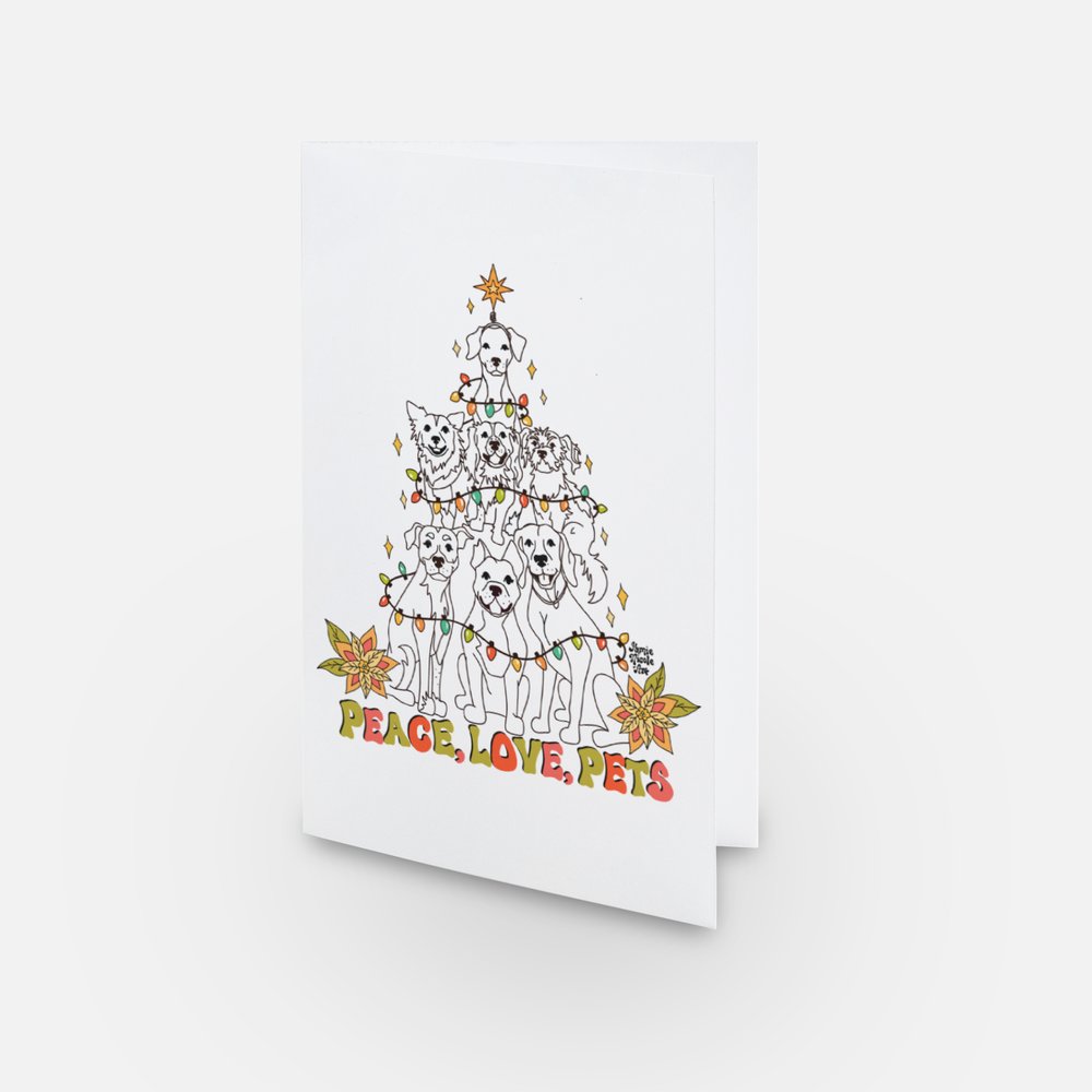 Groovy Holiday Cards- PPS x Jamie Nicole (5 pack)