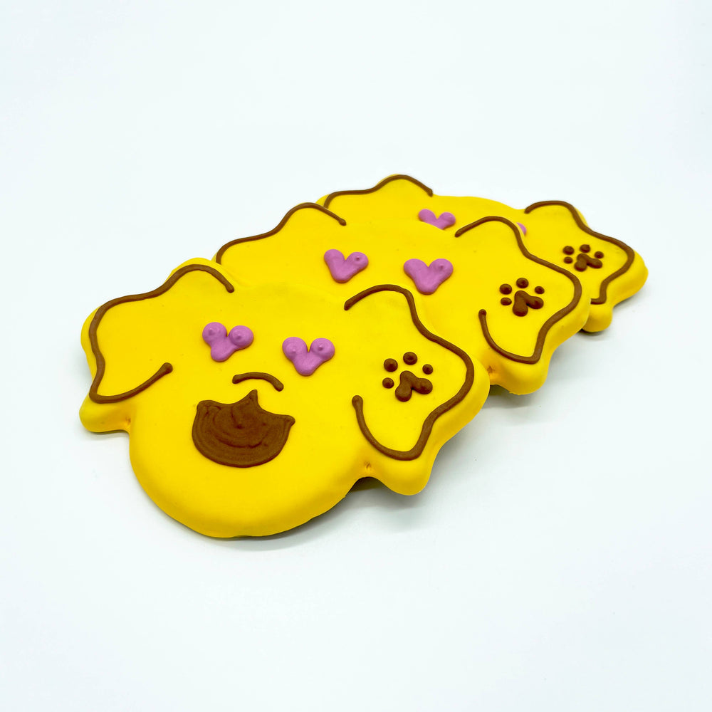 Furry Belly Bake Shop - Dogmoji Reaction Love Crunchy Oat Cookie