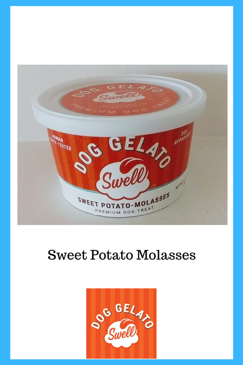 Swell Sweet Potato Molasses Dog Gelato Pet Power Studio