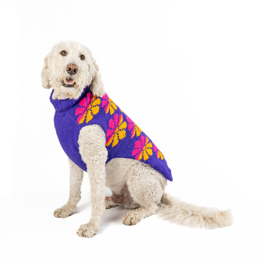 CHILLY DOG LLC - Flower Power Sweater: XXL