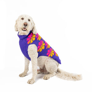 
            
                Load image into Gallery viewer, CHILLY DOG LLC - Flower Power Sweater: XXL
            
        