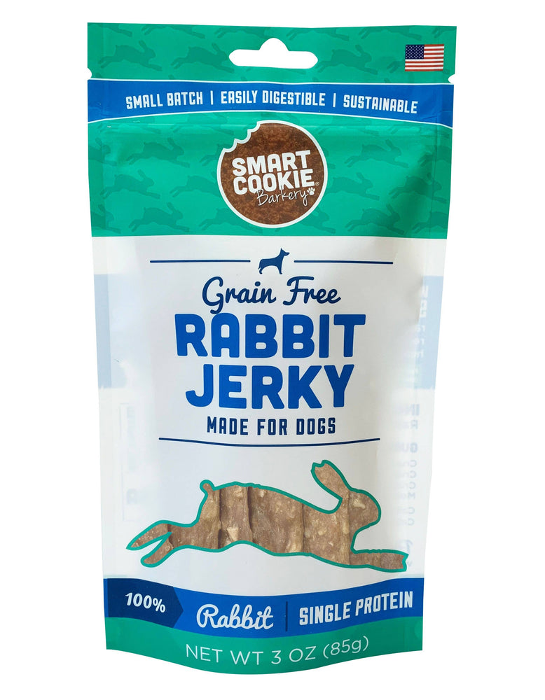 
            
                Load image into Gallery viewer, Smart Cookie Barkery - Rabbit Jerky Strip Treat
            
        