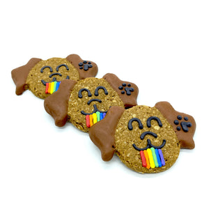 
            
                Load image into Gallery viewer, Furry Belly Bake Shop - Rainbow Spew Crunchy Oat Cookie
            
        