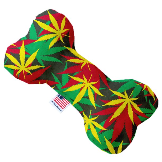
            
                Load image into Gallery viewer, Mirage Rasta Mary Jane Plush Dog Toy
            
        