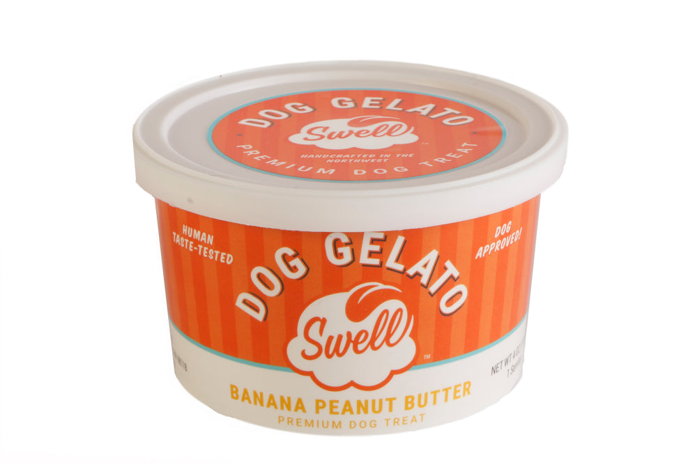Swell - Banana Peanut Butter Dog Gelato